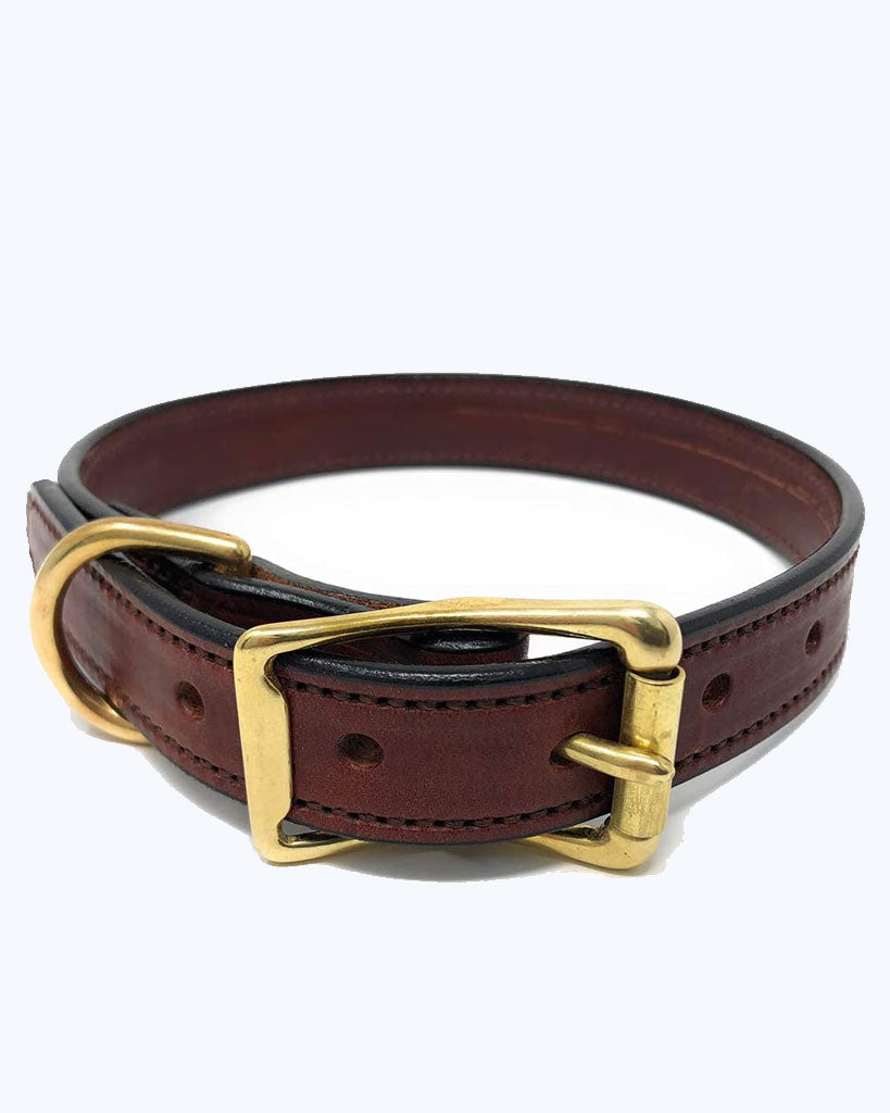 Mahogany - Premium Leather Standard Collar