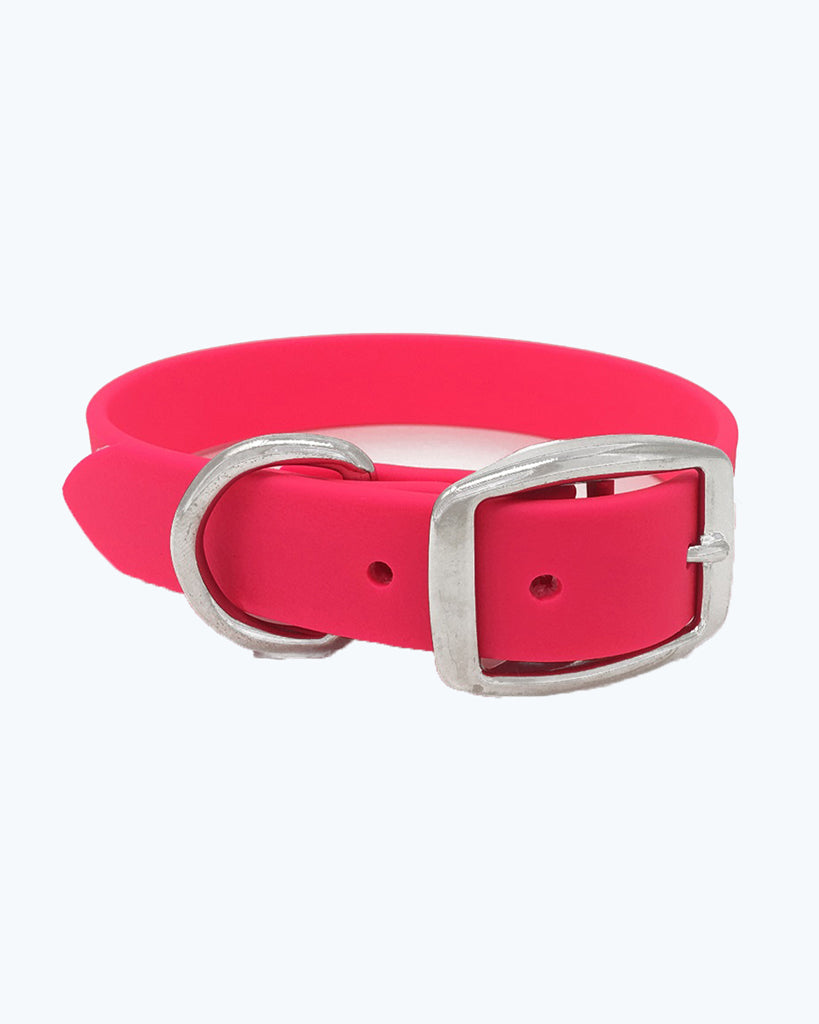 Pink Dog Collar - Standard - Waterproof