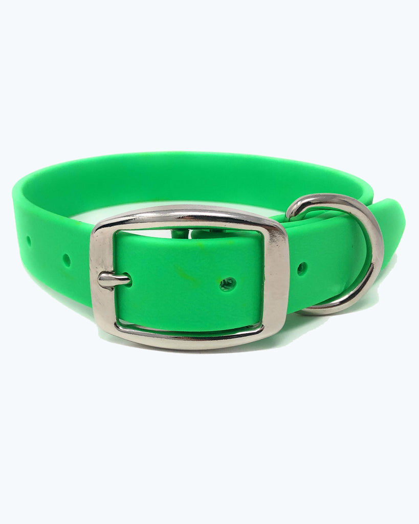 Light Green Dog Collar - Standard - Waterproof