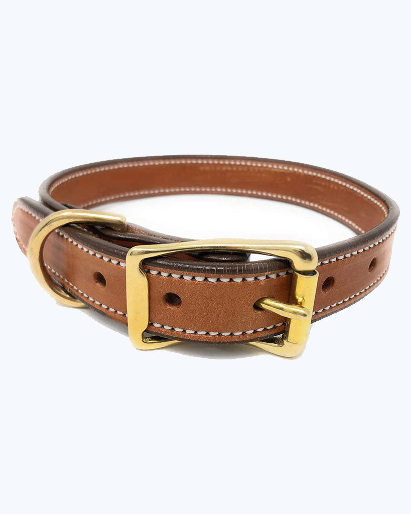 London Tan - Premium Leather Standard Collar
