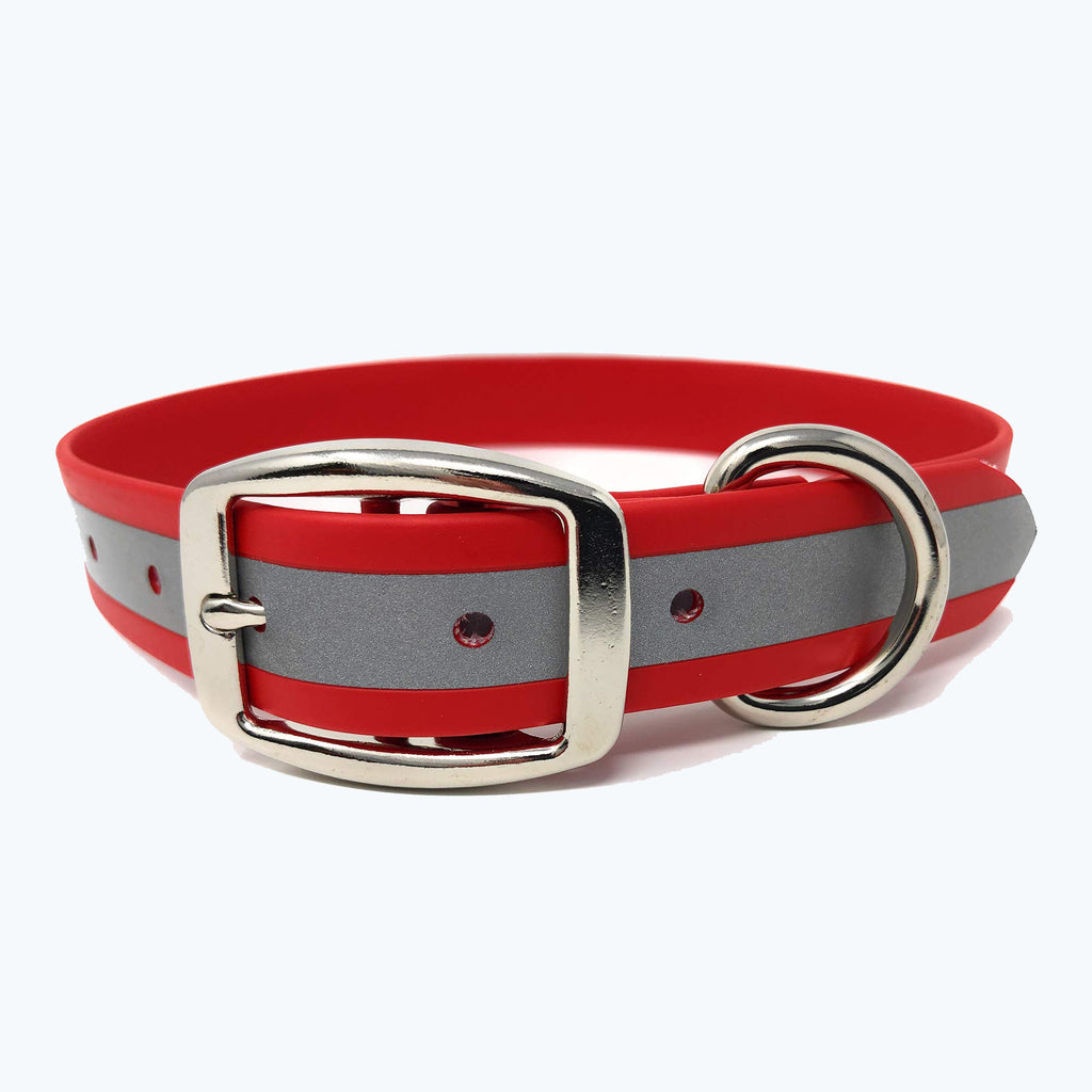 Red - Reflective Center Ring Collar