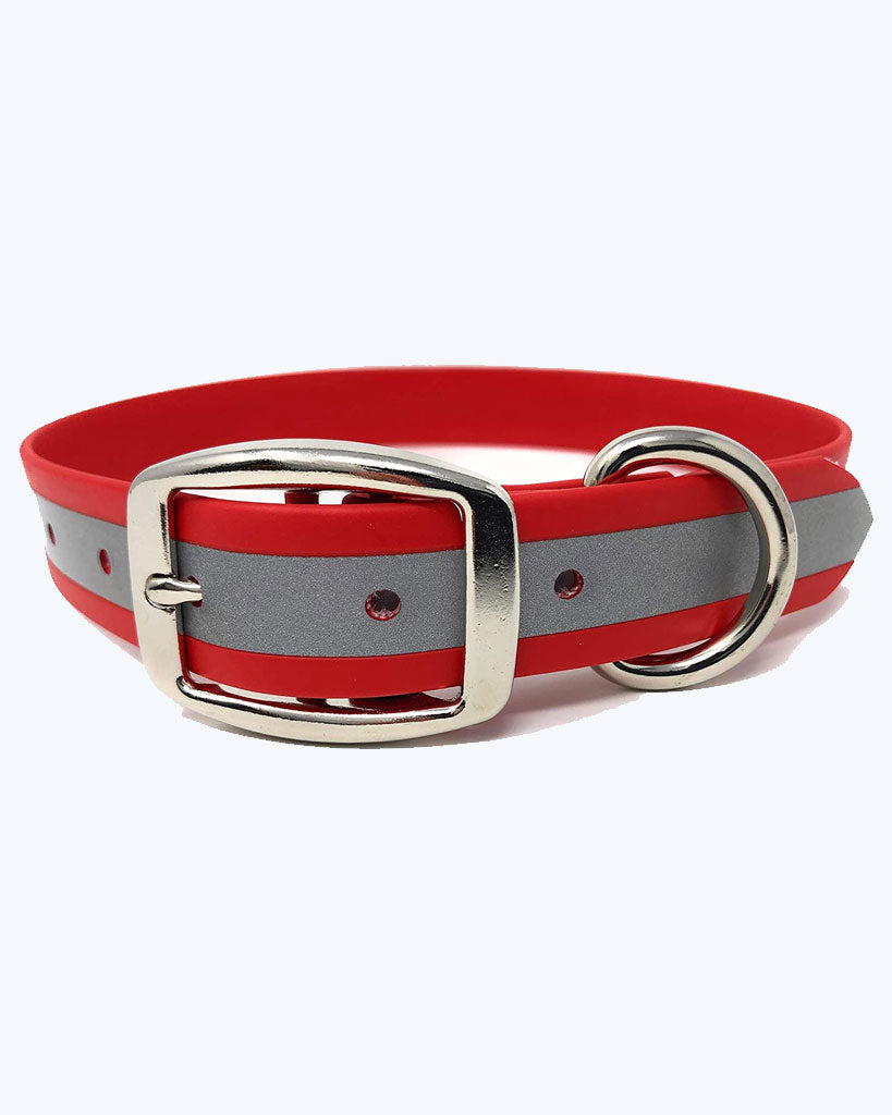 Red - Reflective Standard Collar